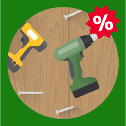 -15% sur l'outillage électroportatif de la marque RYOBI