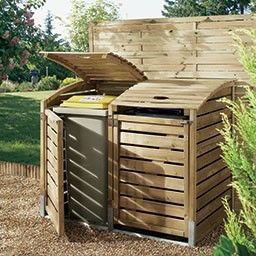 Poubelles de jardin