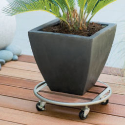 Supports roulants pour poterie