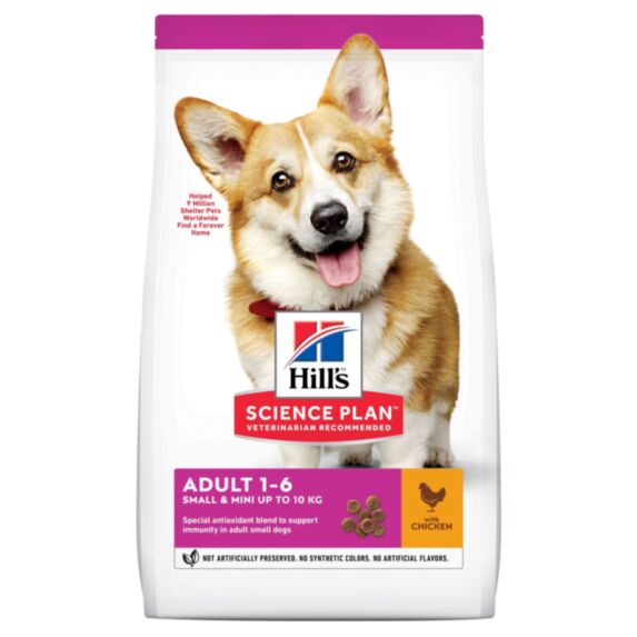 Croquettes chien Small & Miniature poulet 3 kg - HILL'S SCIENCE PLAN