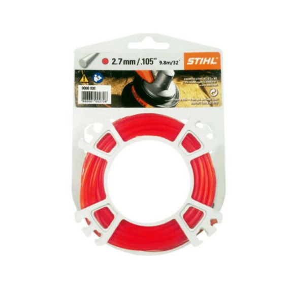 Nylon 2,7mmx9m rouge pour FS450 / FS 560 - STIHL