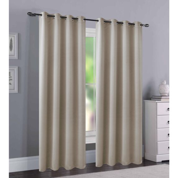 Rideau occultant 140 x 240 cm beige 