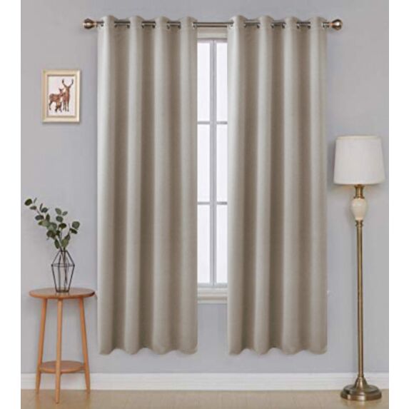 Rideau occultant 140 x 180 cm beige 
