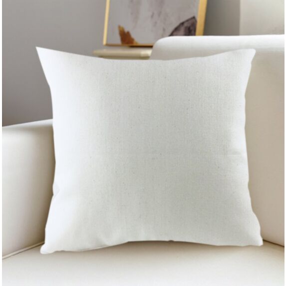 Coussin Oxford 60 x 60 cm blanc cassé - MAISON BONHEUR