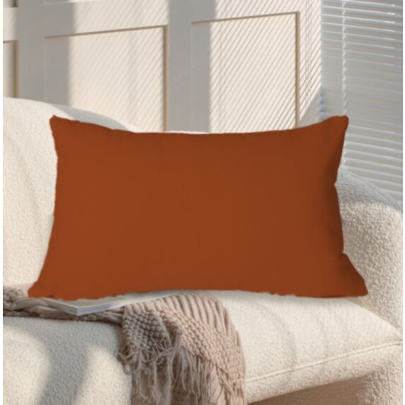 Coussin Oxford 50 x 30 cm terracotta - MAISON BONHEUR