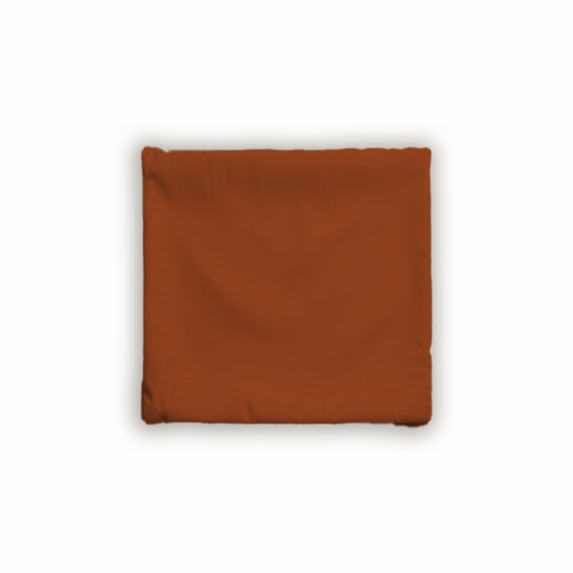 Housse de coussin Oxford 40 x 40 cm terracotta - MAISON BONHEUR