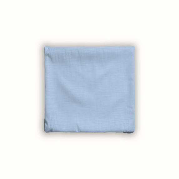Housse de coussin Oxford 40 x 40 cm gris bleu clair - MAISON BONHEUR
