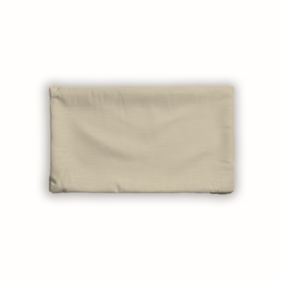 Housse de coussin Oxford 50 x 30 cm lin - MAISON BONHEUR