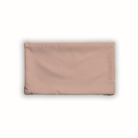 Housse de coussin Oxford 50 x 30 cm rose clair - MAISON BONHEUR