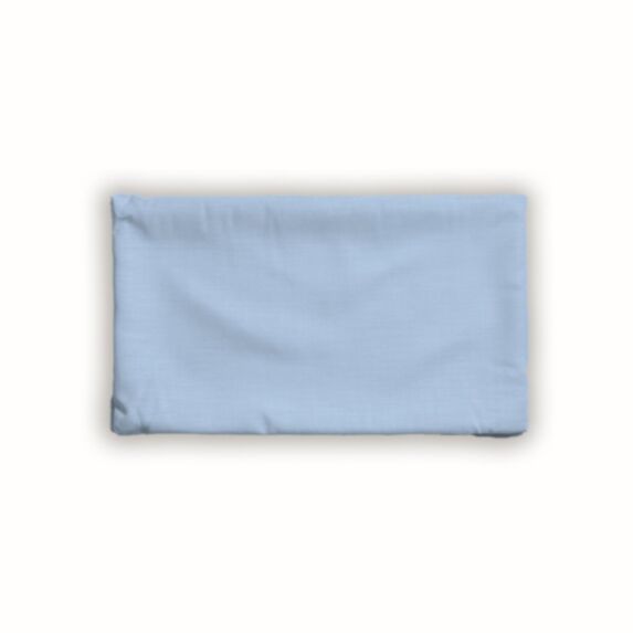 Housse de coussin Oxford 50 x 30 cm gris bleu clair - MAISON BONHEUR