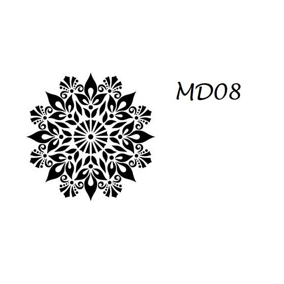 Pochoir multiusage Fleurs MD08 - MO'CREATION