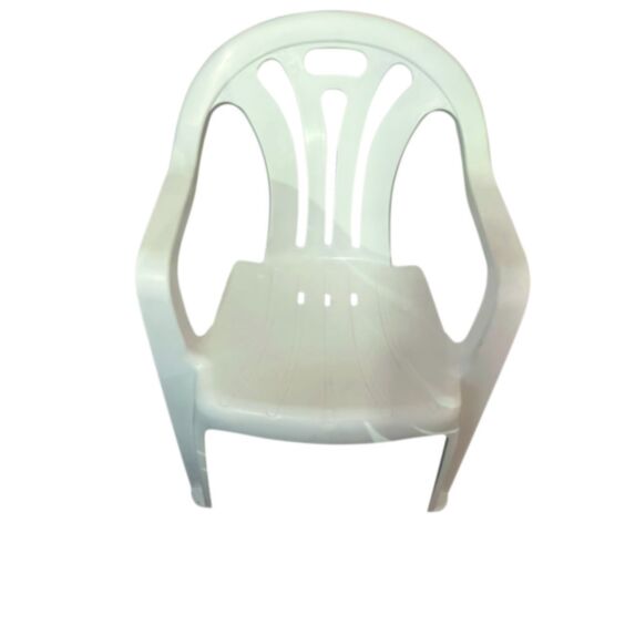 Chaise plastique 82cm blanche
