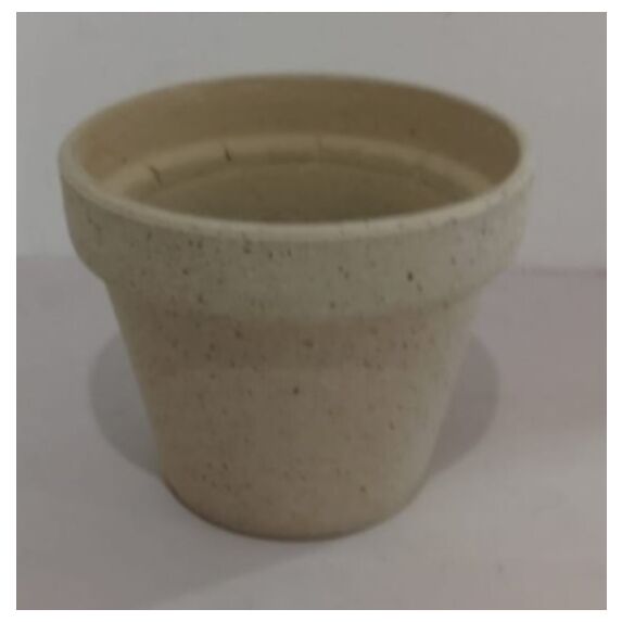 Petit pot gris de plantation Ø27 cm - VANERON