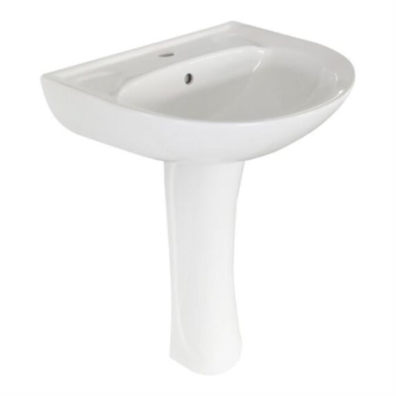 Vasque avec colonne céramique 53,5 cm