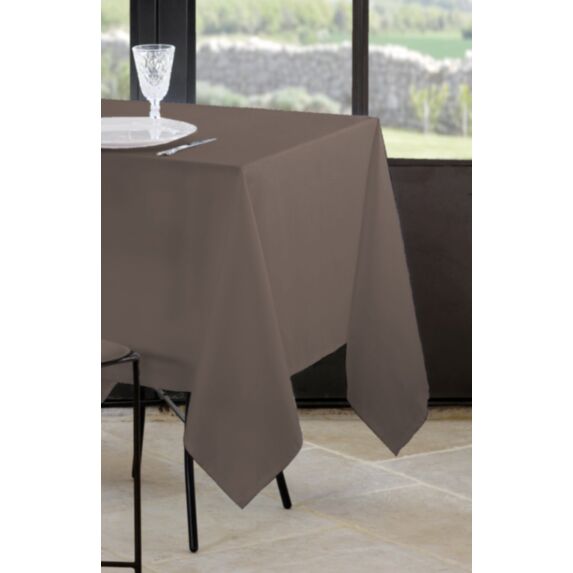 Nappe rectangle 145 x 200 cm Nelson taupe - STOF