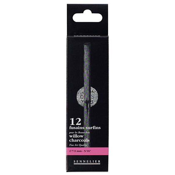 Fusains Sennelier Boîte de 12 gros