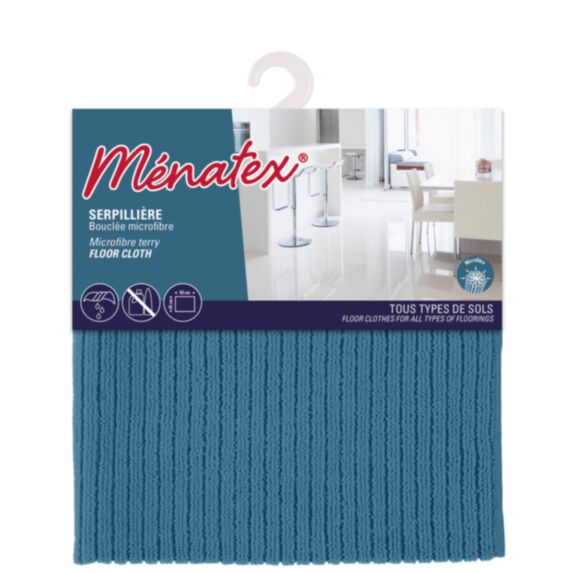 Serpillère bouclée microfibre 45 x 50 cm - MENATEX