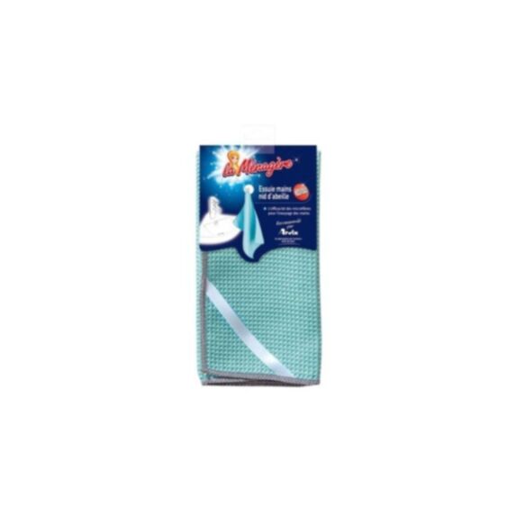 Essuie-main microfibre nid d'abeille 30 x 40 cm - MENATEX