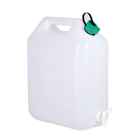 Jerrican extra fort 15L avec bouchon + robinet - EDA PLASTIQUES