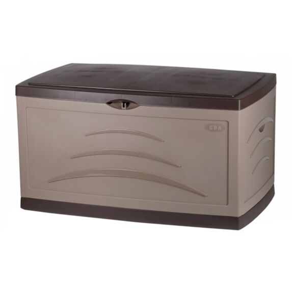 Coffre de rangement de jardin  Serena 500L taupe