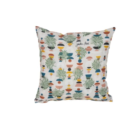 Coussin déco 40 x 40 cm Theoule - JARDIN PRIVE