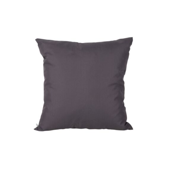 Coussin déco déhoussable Monte Carlo 40 x 40 cm ardoise - JARDIN PRIVE
