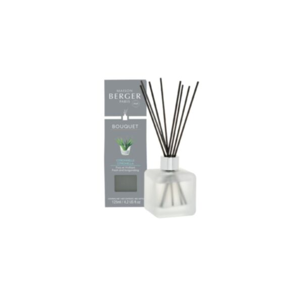 Bouquet parfumé Glaçon Docle citronelle 125 mL - MAISON BERGER