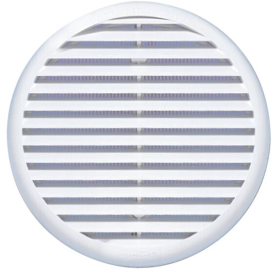 Grille d'aération avec moustiquaire Ø125-160 mm - AUTOGYRE