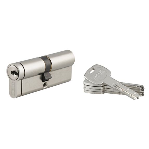 Cylindre de Serrure Transit 2 L.40+40mm 4 Clés - THIRARD