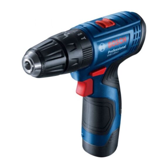 Perceuse-visseuse à percussion sans fil GSB 120-LI 12V + 23 accessoires - BOSCH PROFESSIONAL