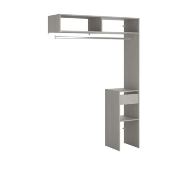 Kit combi frêne gris avec tiroir - EKIPA