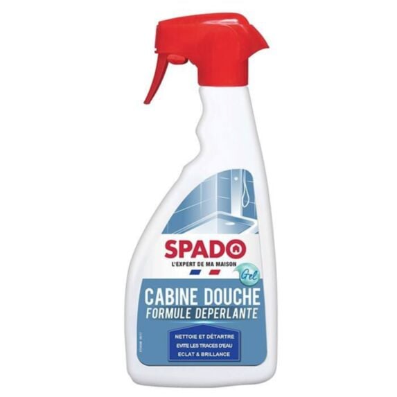 Nettoyant spray cabine de douche déperlant 500 mL - SPADO