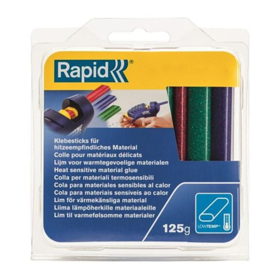 Bâtons de colle ovales basse température colorée de RAPID