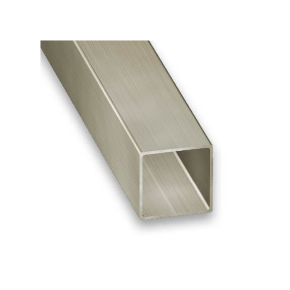Tube carré inox 25x25x1 1m