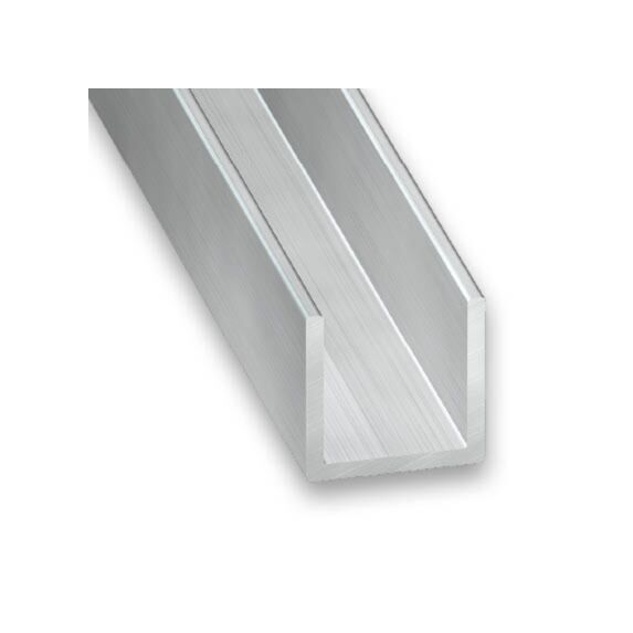 U alu brut 15 x 19 x 15 x 1,5 mm/2m - CQFD