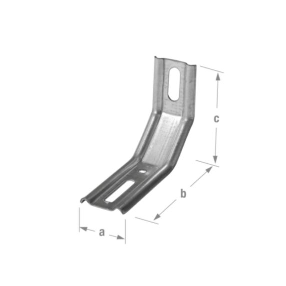 Equerre 3 pans 70 x 150 x 30 1,5 mm - CQFD