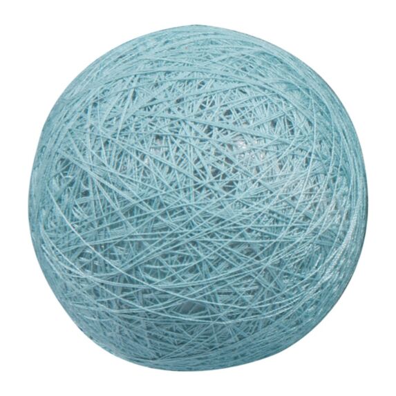 Boule tissu azur ⌀ 6 cm - OSTARIA
