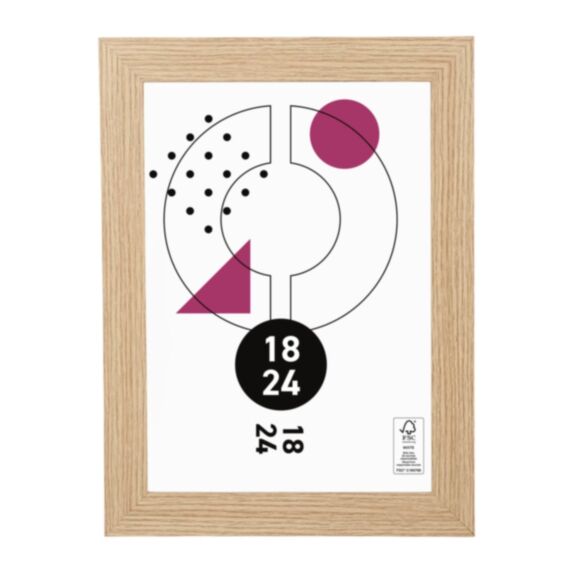 Cadre photo Milan naturel 18 x 24 cm - OSTARIA