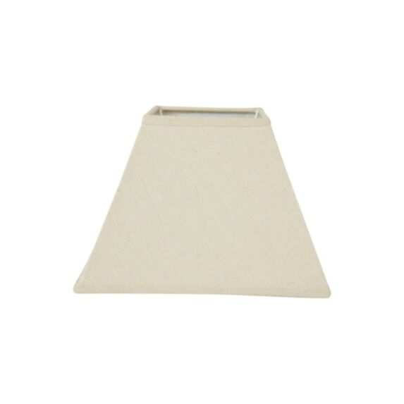 Abat-jour carré 20 x 20 x 14 cm lin - OSTARIA