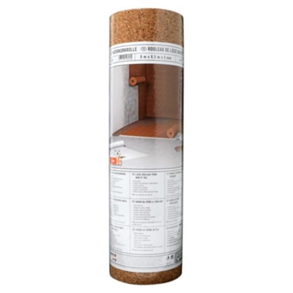 Rouleau de liège isolant, épaisseur 2 mm - DECOSA