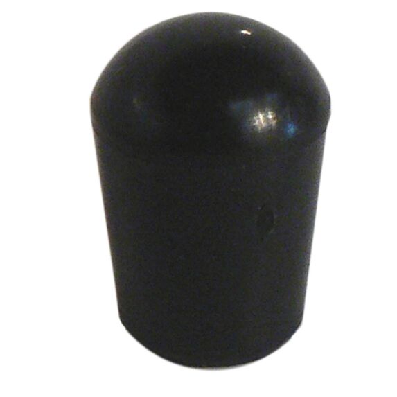 Embout rond enveloppant d20 plastique noir x4