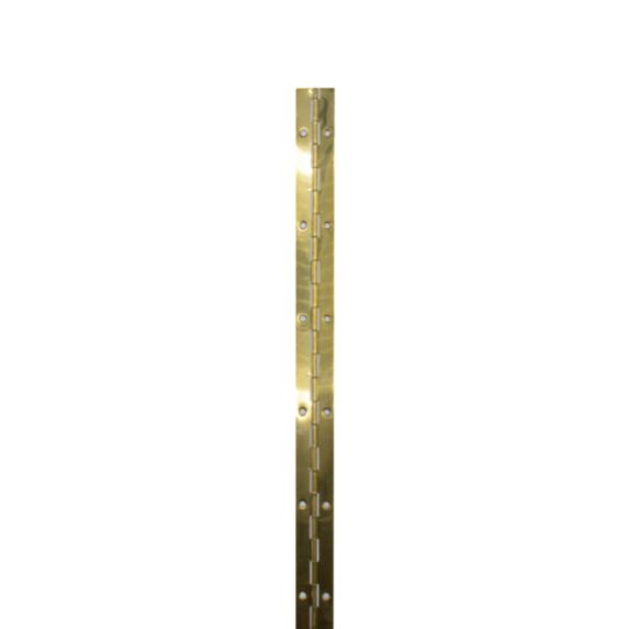 Charnière piano 1740x25 mm acier laitonné