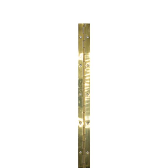 Charnière piano 1740x32 mm acier laitonné