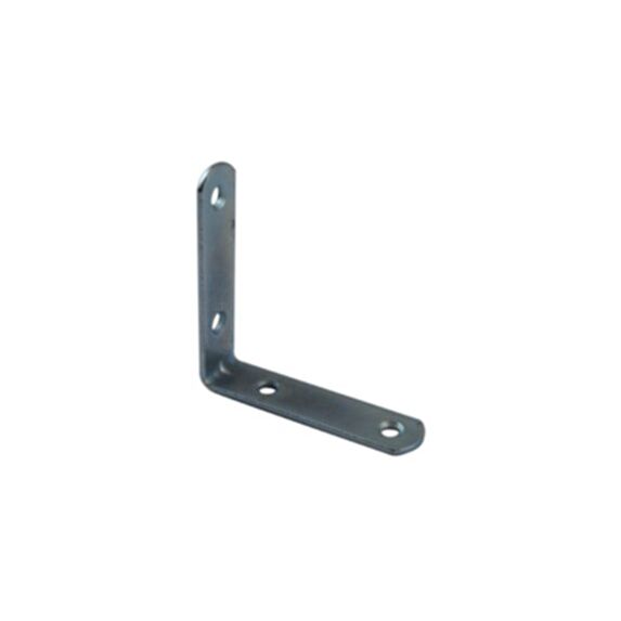 Equerre de chaise 60 mm bout rond acier zingué - CIME