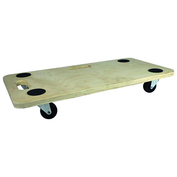Plateau roulant manutention 150kg Maxi 80x58x29cm