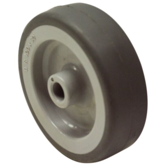 Roue multi usage caoutchouc gris Ø100mm charge 60kg - CIME