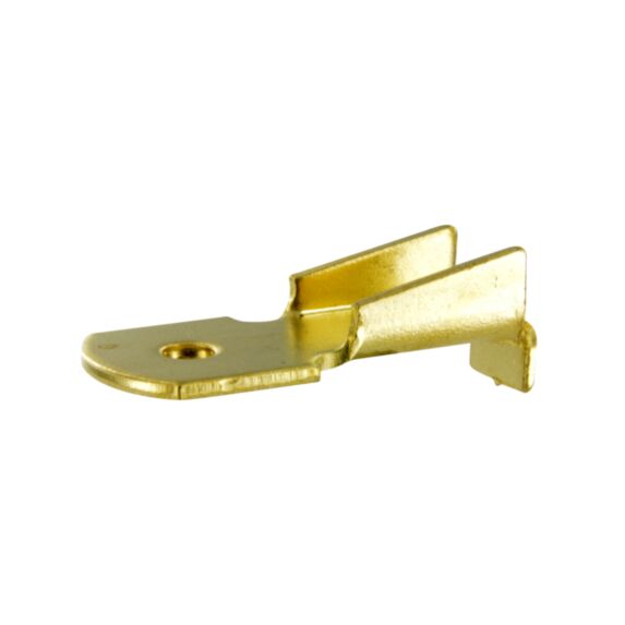 Lot de 8 taquets pour crémaillères 11/16mm acier laitonné