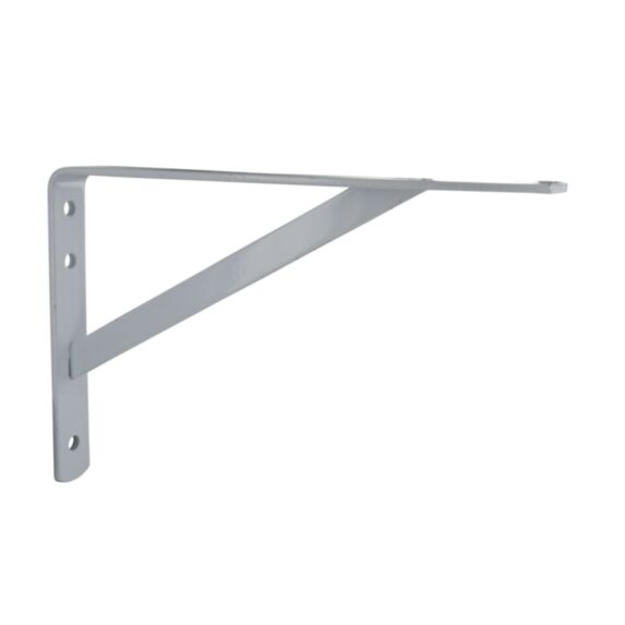 Equerre renforcée acier époxy 495 x 330 mm blanc - CIME