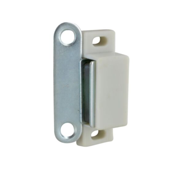 Loquet magnétique rectangle 4kg blanc x8