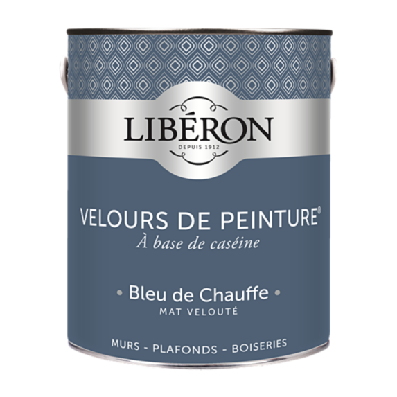 Peinture multisupport velours bleu de chauffe 2,5L - LIBERON